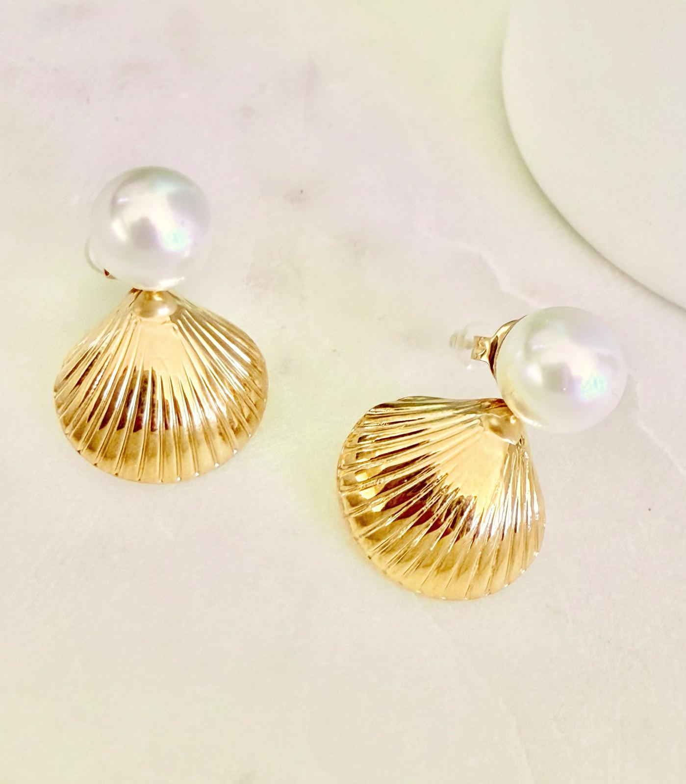 TILLY Pearl & Shell Earrings