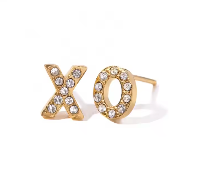 "X" AND "O" Petite Earrings
