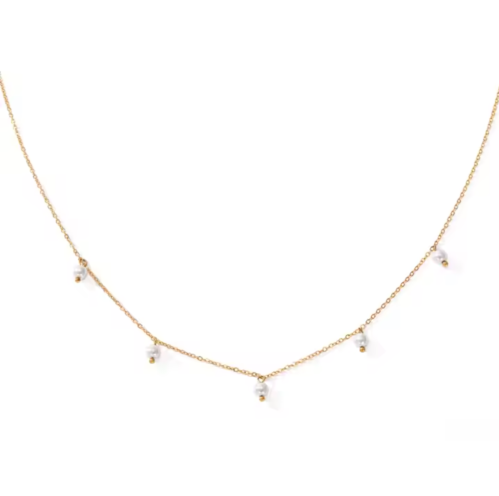 GEMI Pearl Chain Necklace