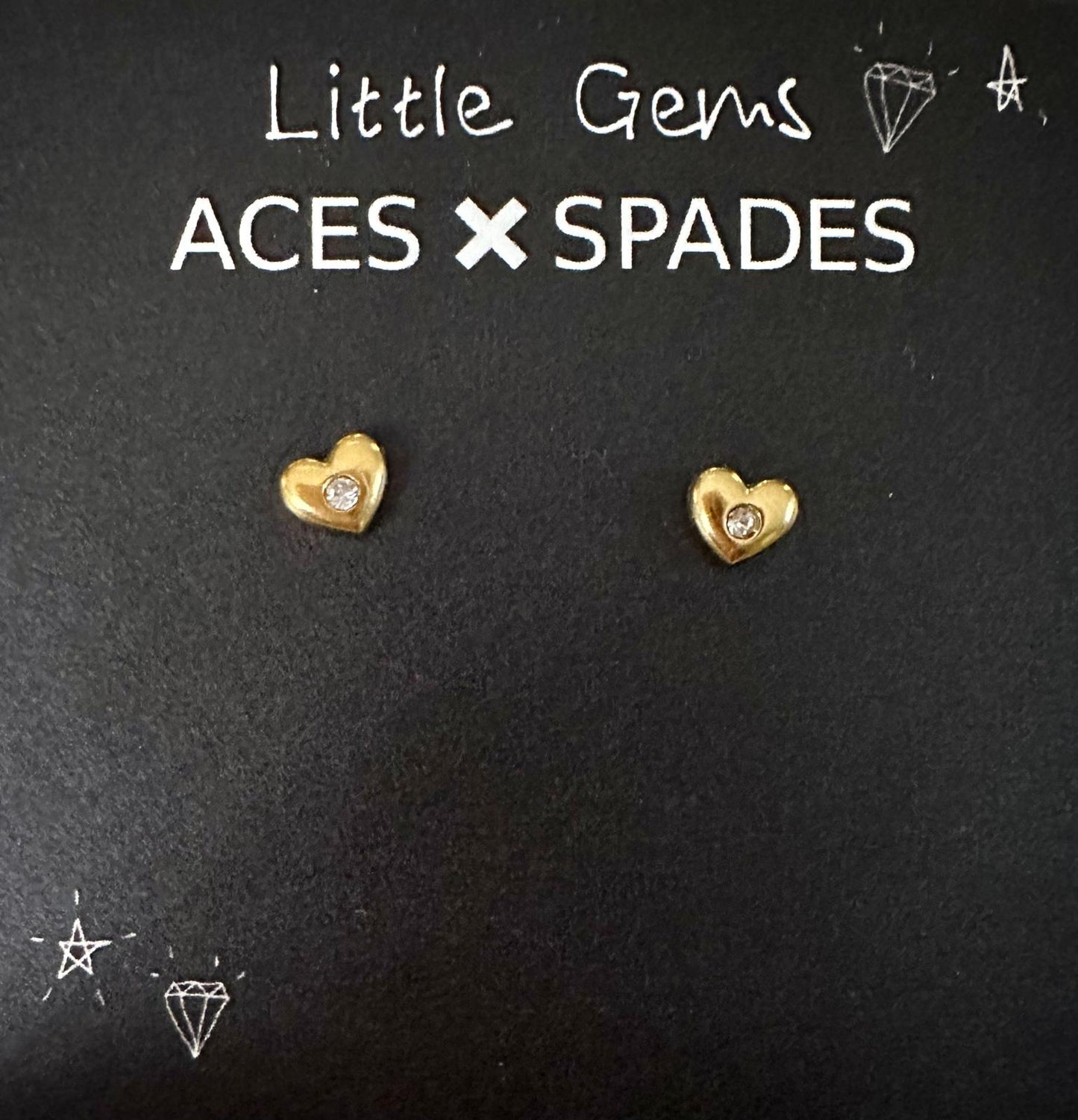 Girls DREAM Heart Core Earrings