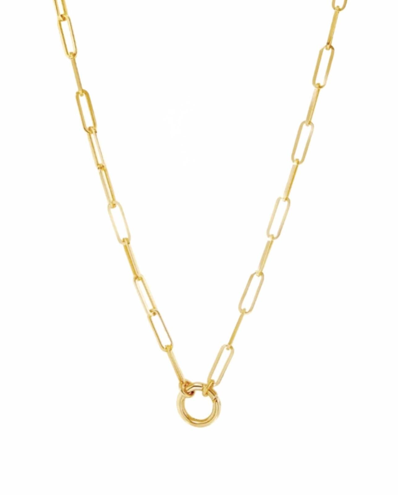 FEY Luxe Link Clip Chain Necklace
