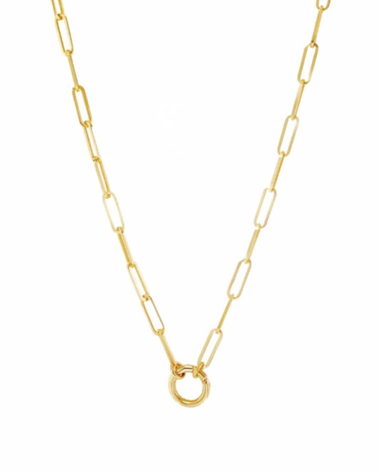 FEY Luxe Link Clip Chain Necklace