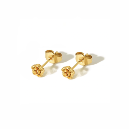 FIORI Petite Rose Stud Earrings