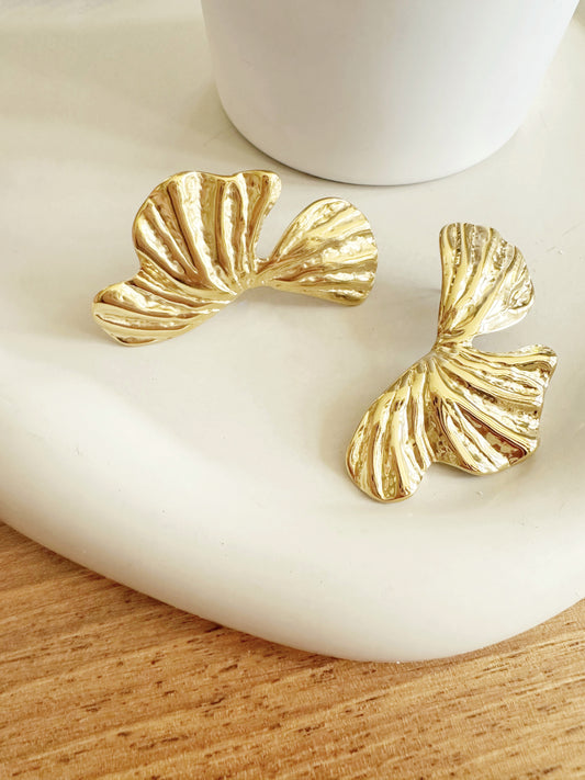 LANA Floral Petal Earrings