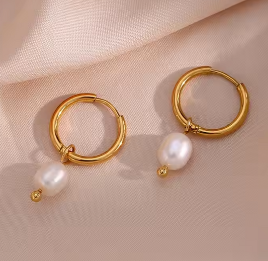ANYA Pearl Drop Earrings