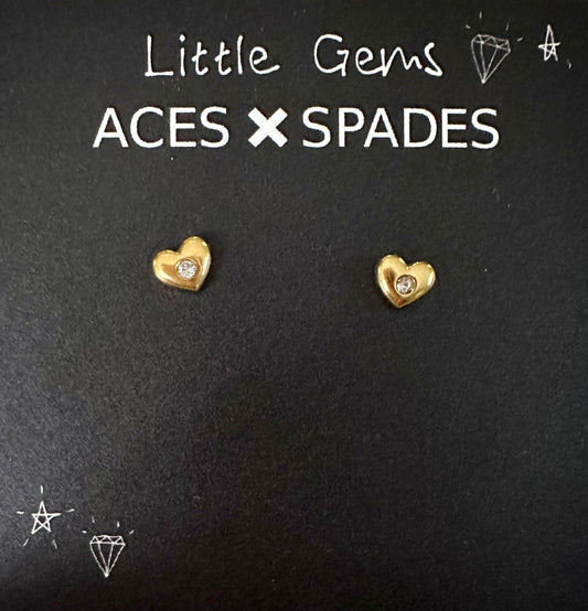 Girls DREAM Heart Core Earrings
